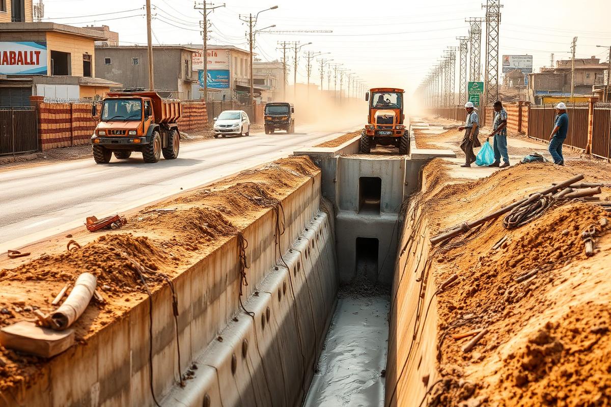 Voirie urbaine et ouvrages de drainage